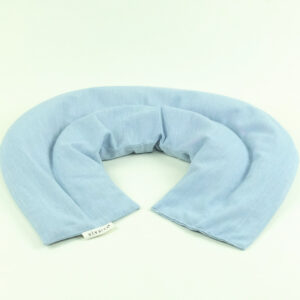 Naturlig varmepude, Sea Blue chambray