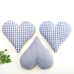 3 sea blue lune hjerter