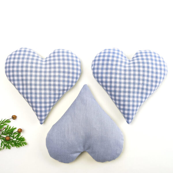 3 sea blue lune hjerter
