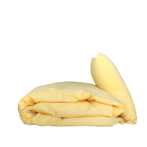 Gul chambray, økologisk sengetøj