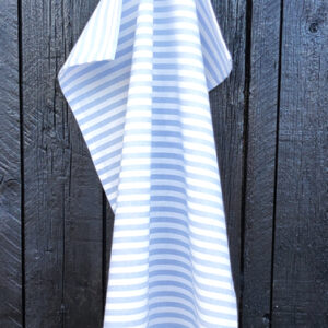 Tværstribet viskestykke, sea blue,